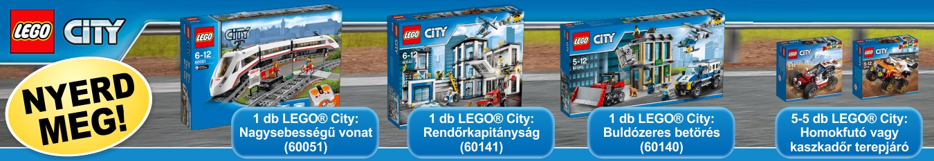 LEGO® City Nyereményjáték!