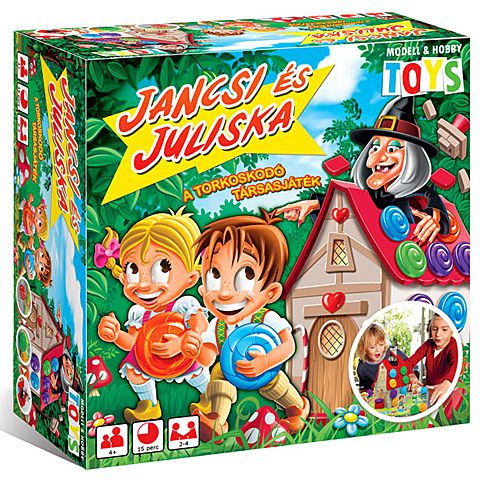Újra kapható a Jancsi és Juliska Torkoskodó társasjáték