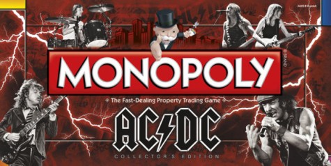Úton az AC/DC Monopoly