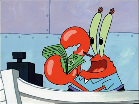 Spongyabob - Mr. Krabs