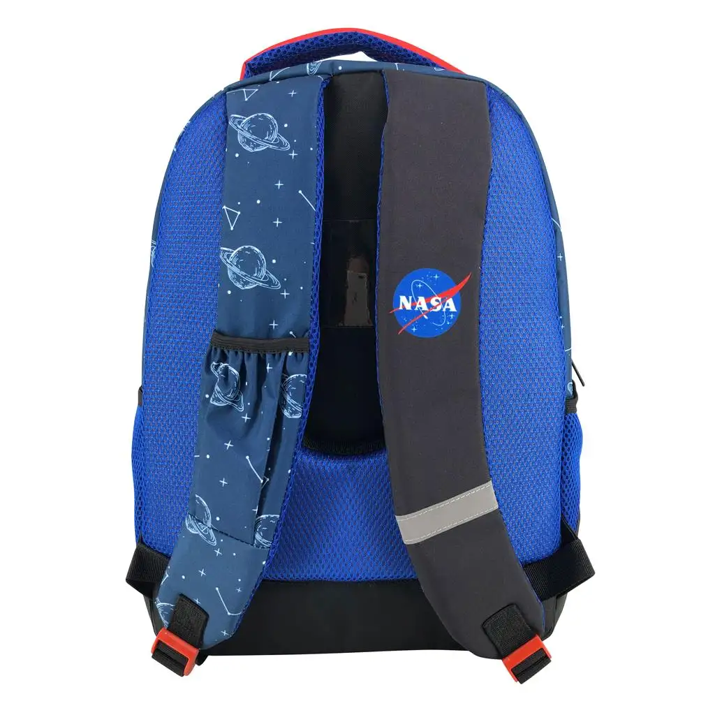NASA Space Expeditions háromrekeszes iskolatáska, hátizsák 33x18x43cm kép 2