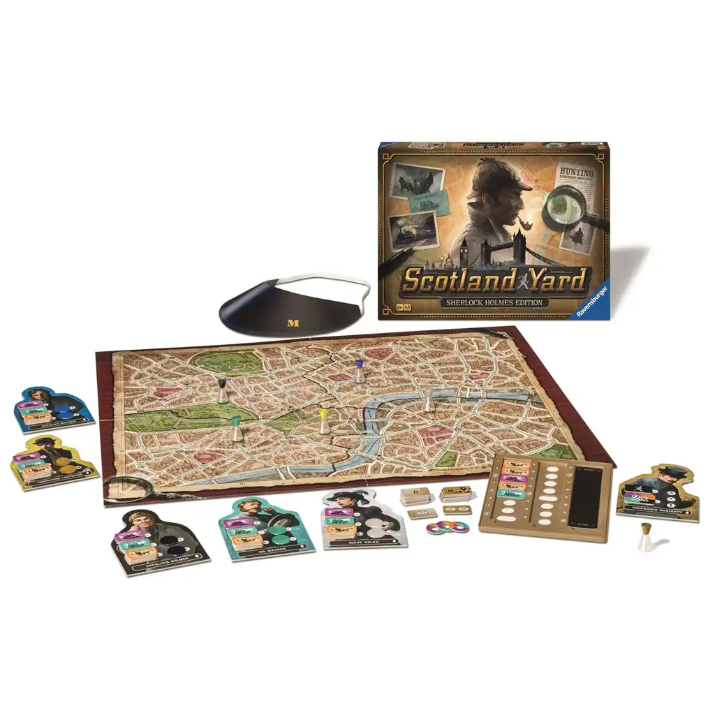 Scotland Yard társasjáték - Sherlock Holmes kiadás - Ravensburger kép 3