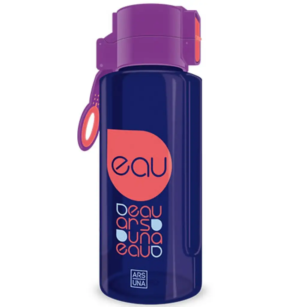 Ars Una: Lila és kék BPA mentes kulacs 650ml