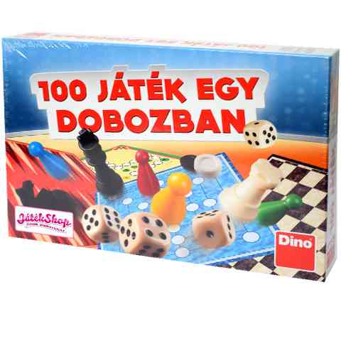 100 játék egy dobozban társasjáték gyűjtemény