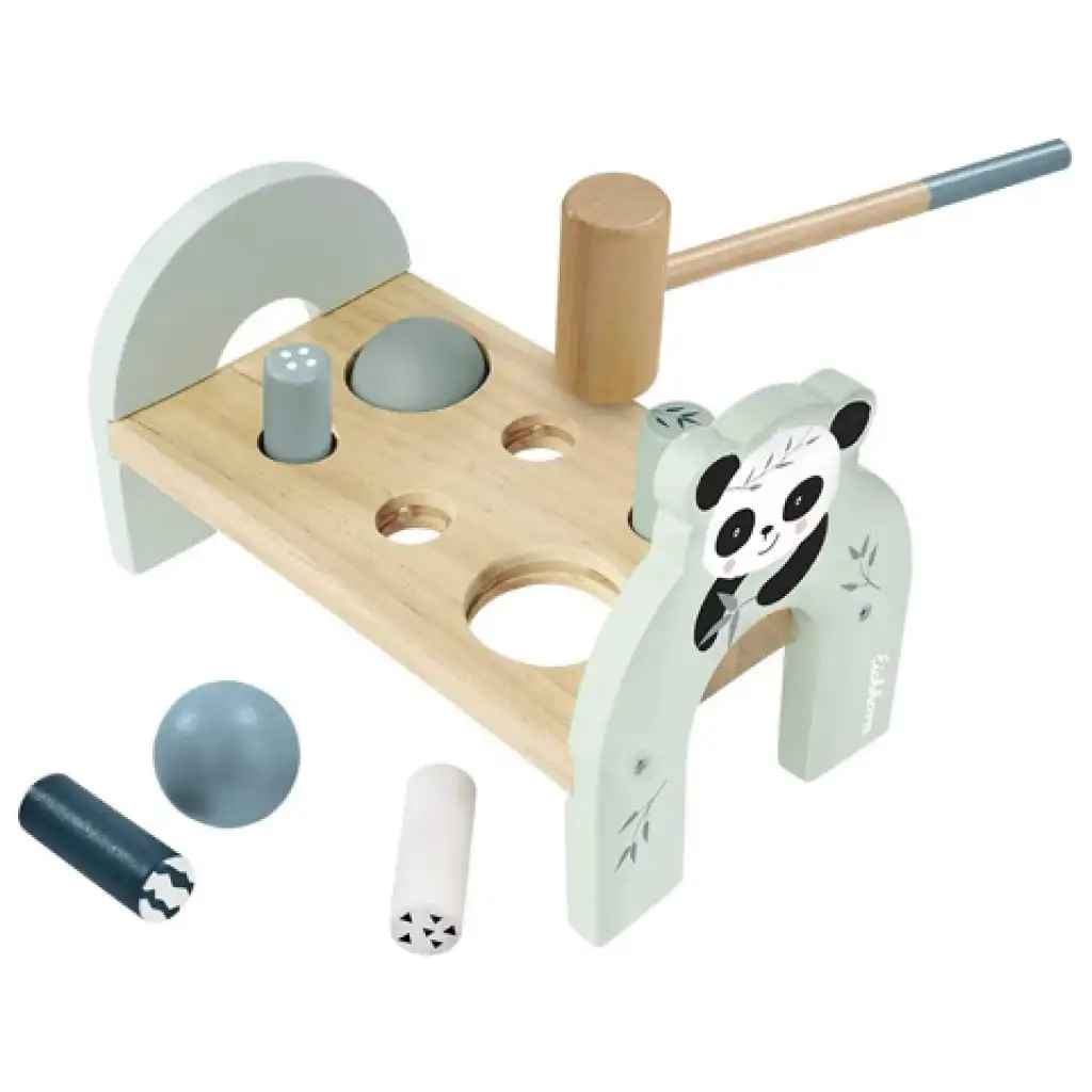 Fa pandás kalapáló játék - Eichhorn kép 2