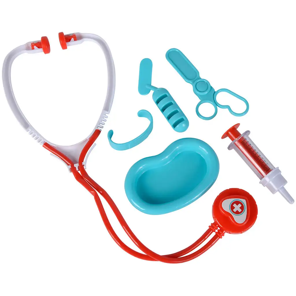 Doktor táska sztetoszkóppal kétféle változatban 7 db-os - Simba Toys kép 3