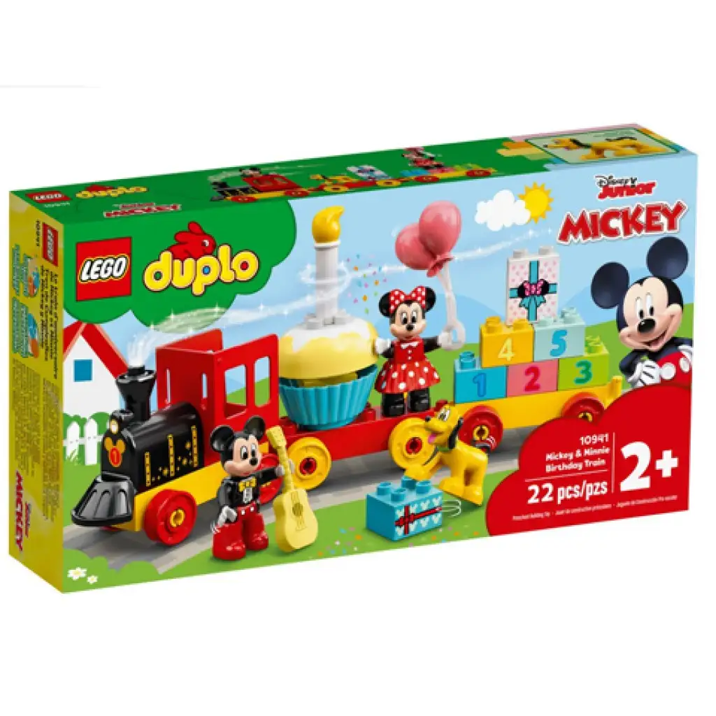 LEGO® DUPLO®: Disney Mickey & Minnie születésnapi vonata (10941)