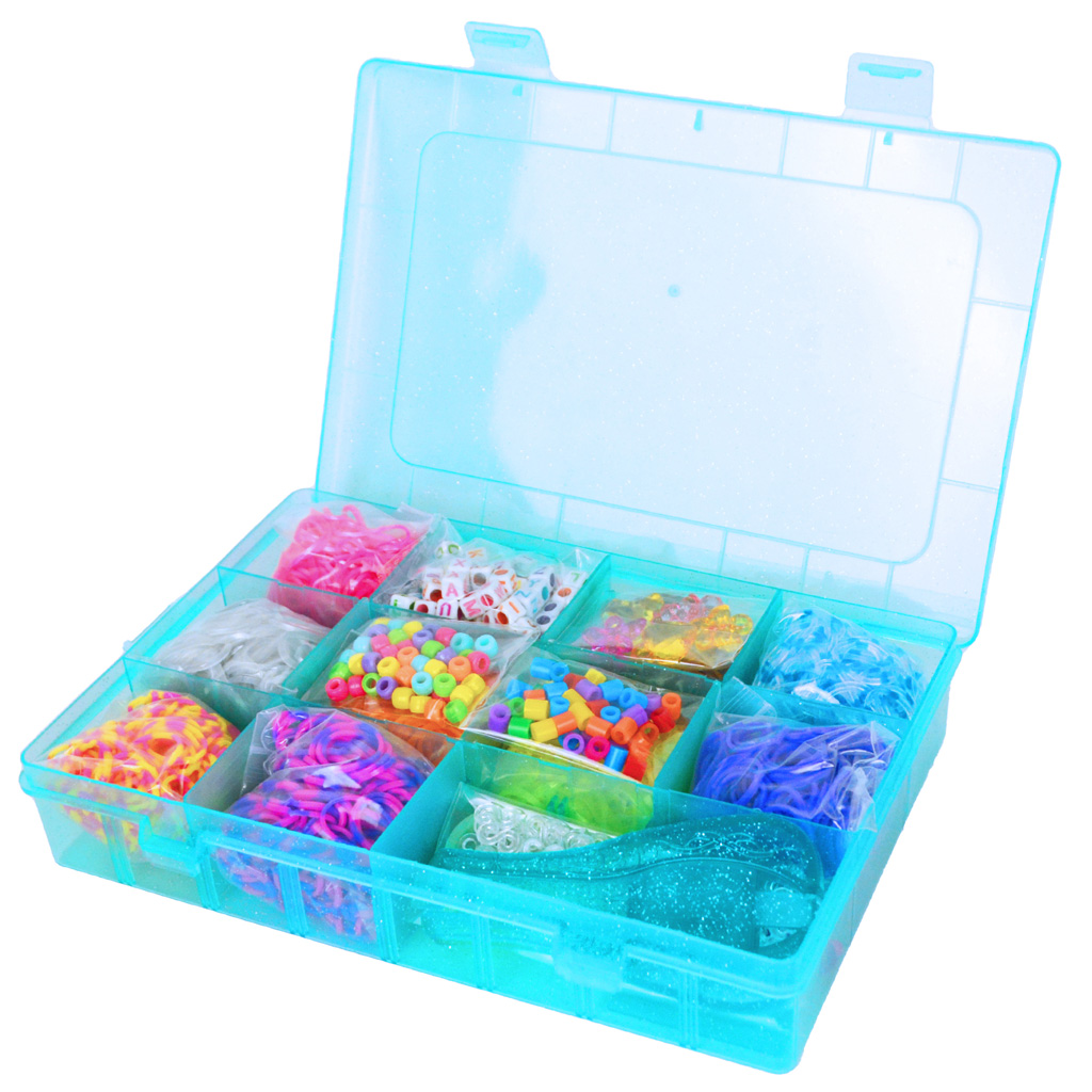 WeCool: ILY DIY gumikarkötő készítő szett gyöngyökkel kép 2