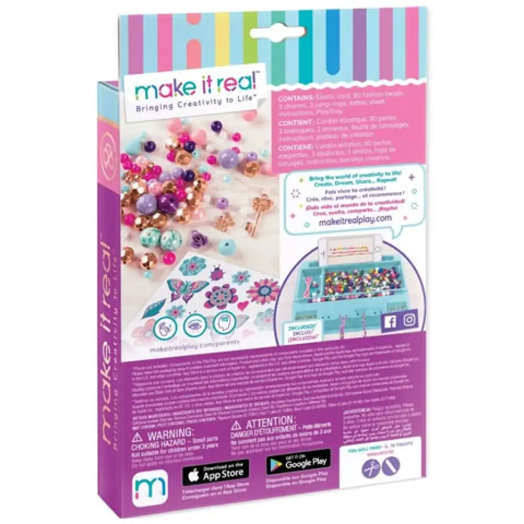 Make it Real: Bájos karkötő készítő szett - Virágzó kreativitás kép 2