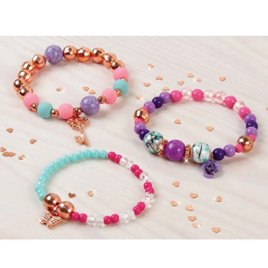 Make it Real: Bájos karkötő készítő szett - Virágzó kreativitás kép 4