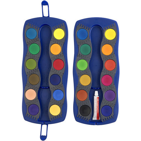 Faber-Castell: Vízfesték 24 színű kék szett kép 3