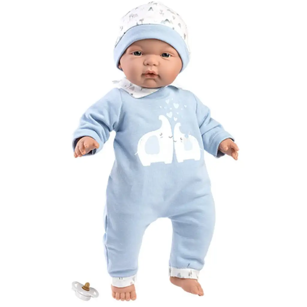 Llorens: Joel baba elefántos rugdalózóban 38cm kép 2