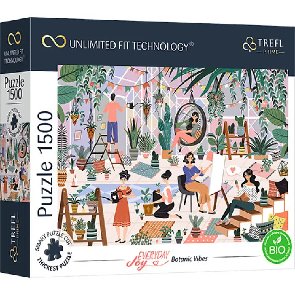 Botanic Vibes 1500 db-os UFT puzzle - Trefl
