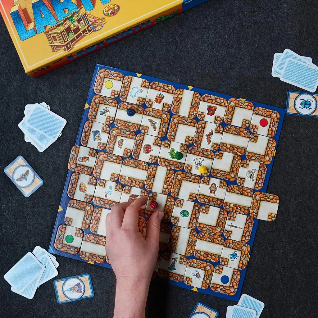 Furfangos labirintus kártyás társasjáték - Ravensburger kép 2