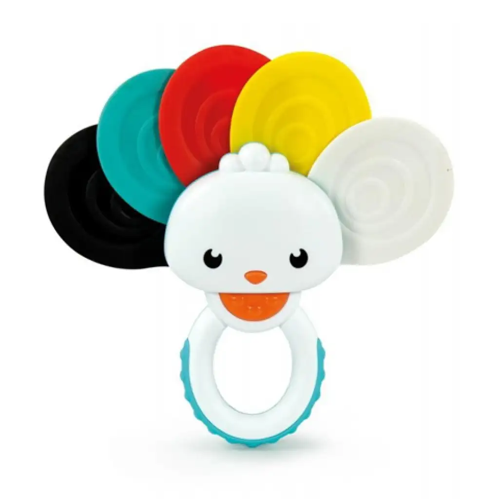 Baby szivárványos páva csörgő - Clementoni kép 2