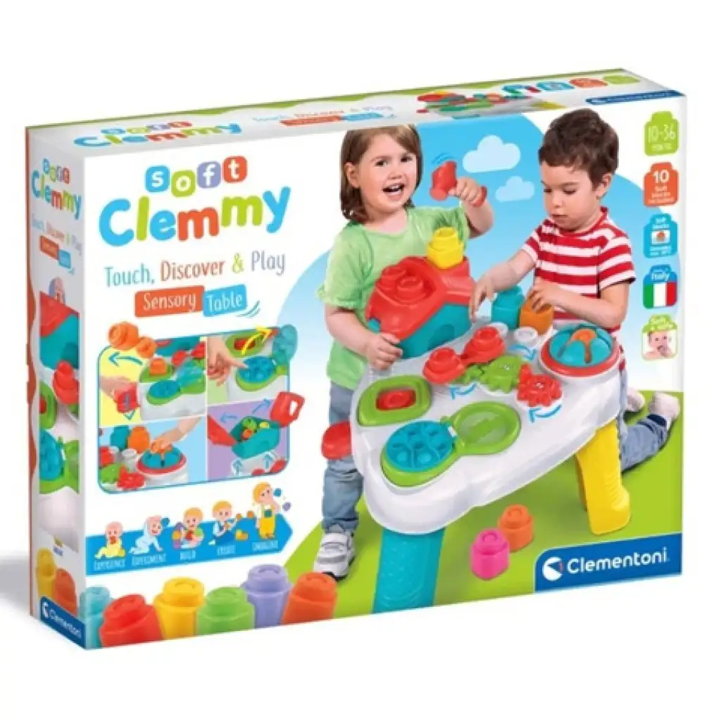 Clemmy Szenzoros készség fejlesztő asztal - Clementoni
