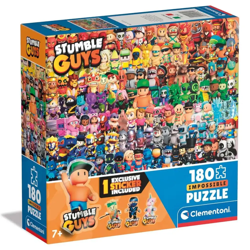 Stumble Guys 180db-os lehetetlen puzzle - Clementoni