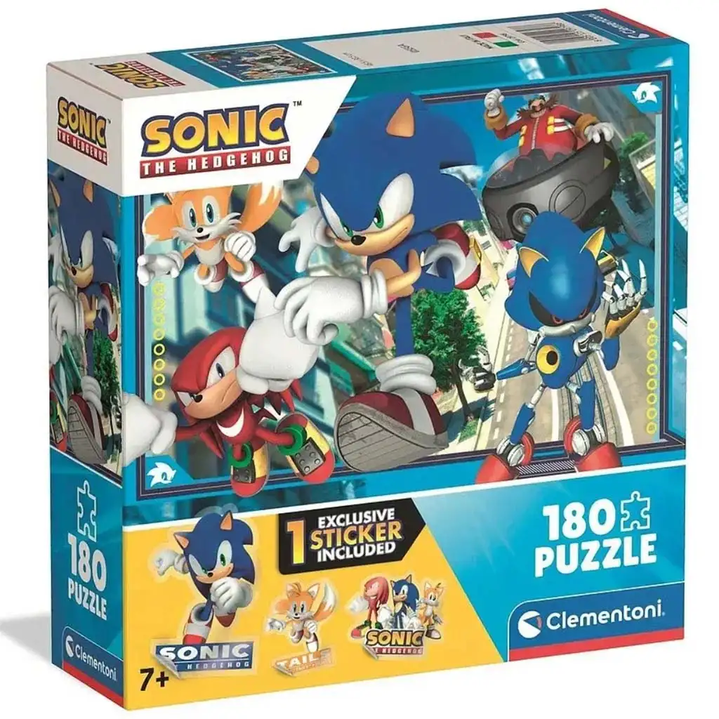 Disney Sonic 3 180db-os super puzzle - Clementoni