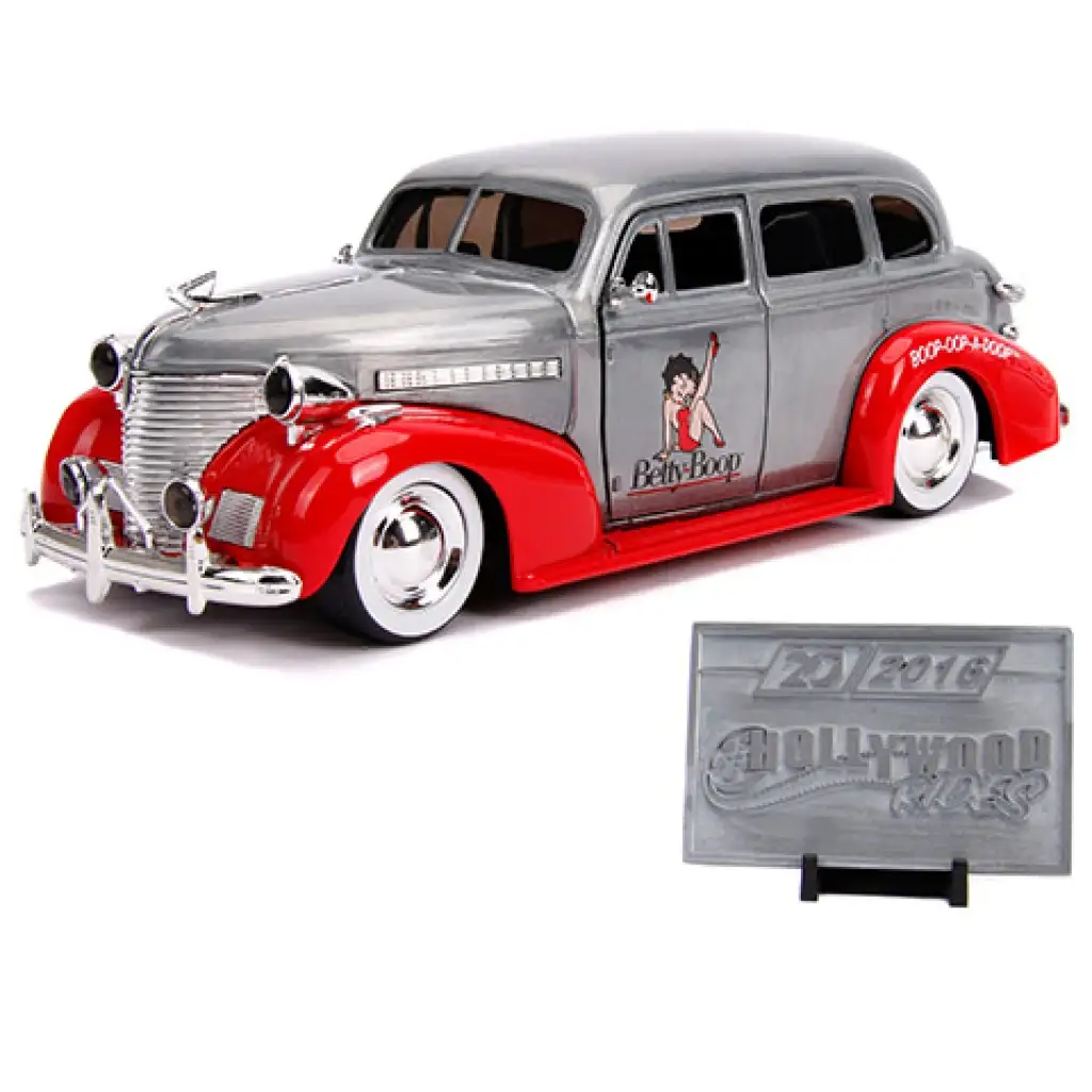 1939 Chevy Master Deluxe fém autómodell 1/24 - Simba Toys kép 2