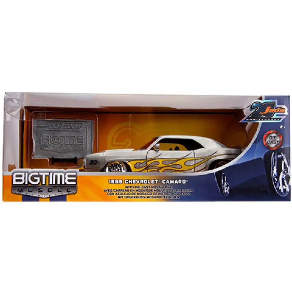 1969 Chevy Camaro fém autómodell 1/24 - Simba Toys