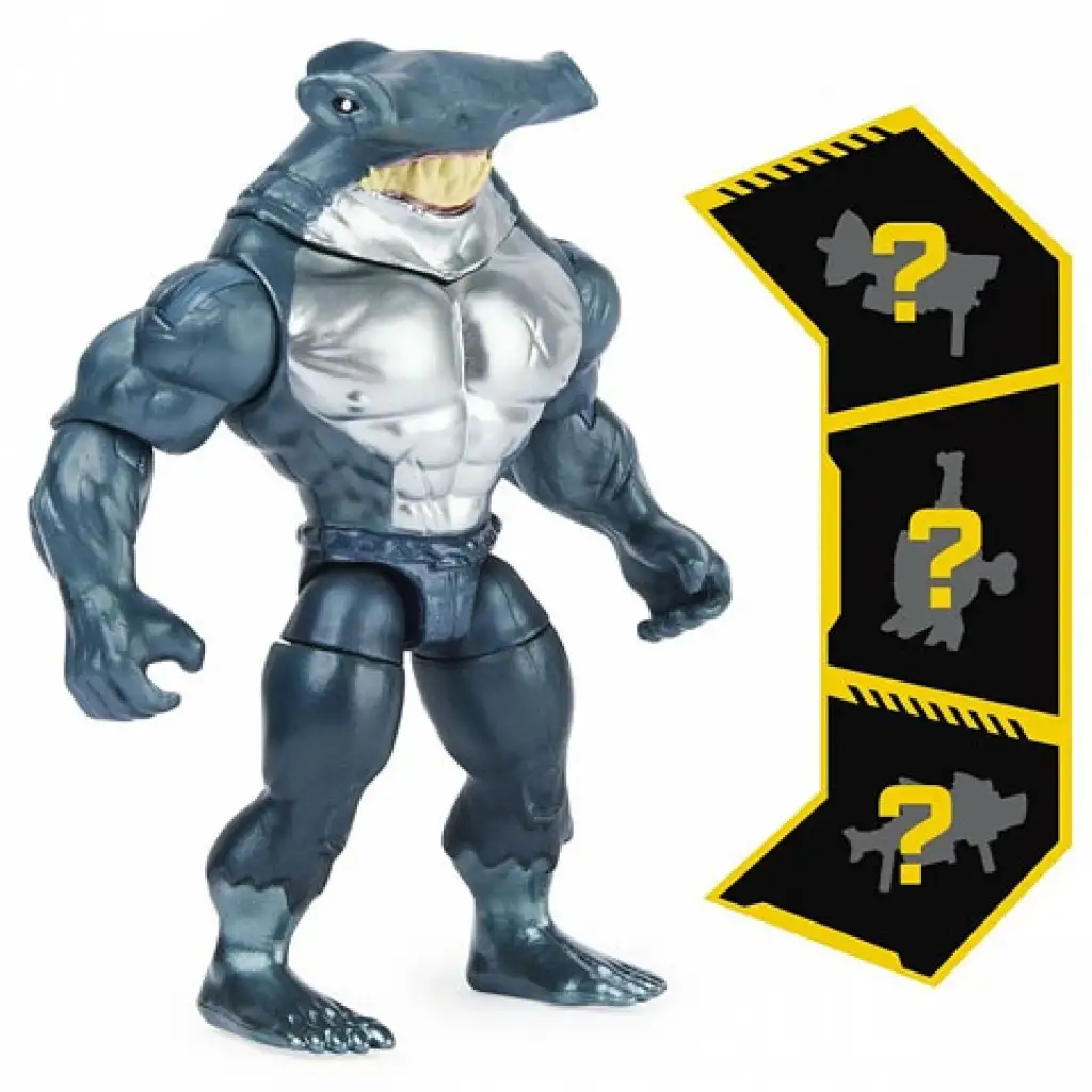 DC Comics: King Shark 10cm figura meglepetés kiegészítőkkel - Spin Master kép 2