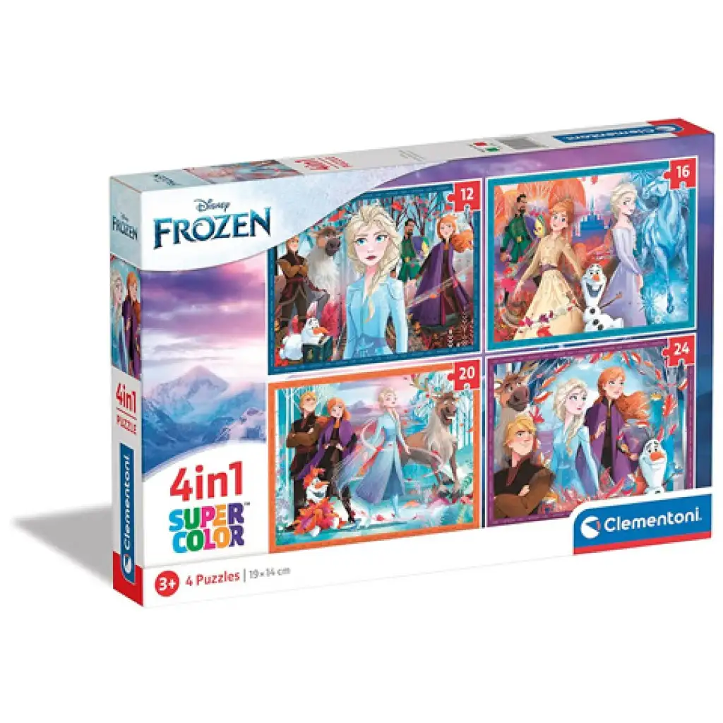 Jégvarázs 2. 4 az 1-ben puzzle - Clementoni