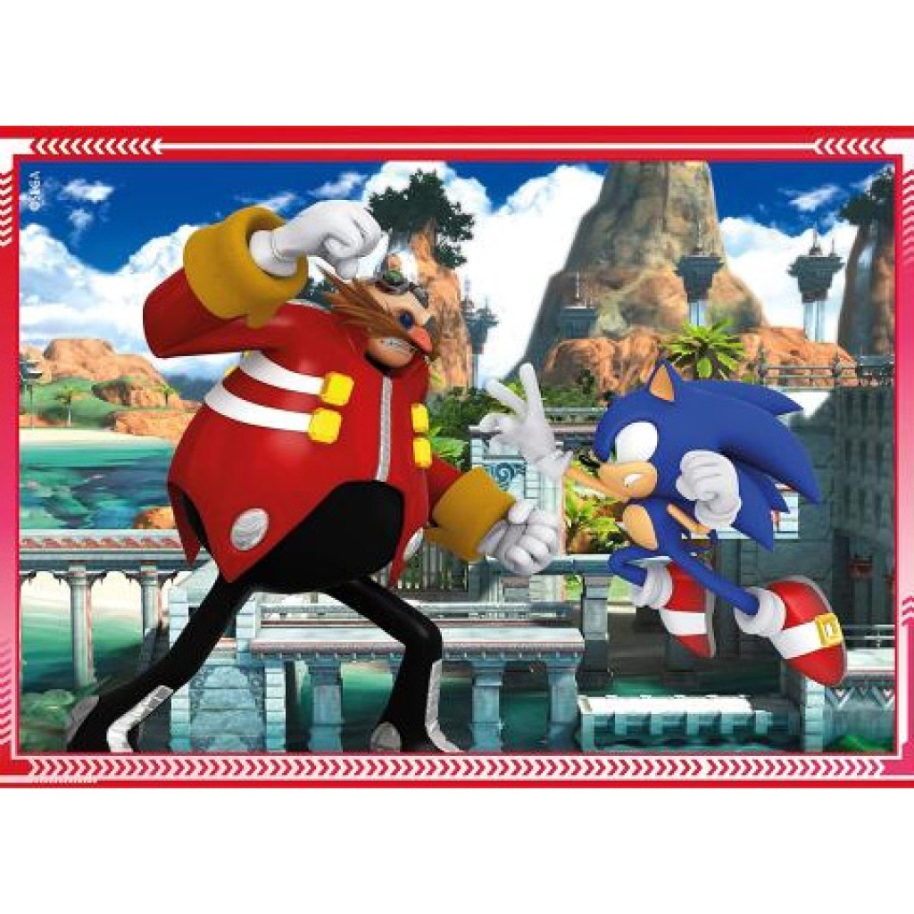 Sonic 4 az 1-ben puzzle - Clementoni kép 5