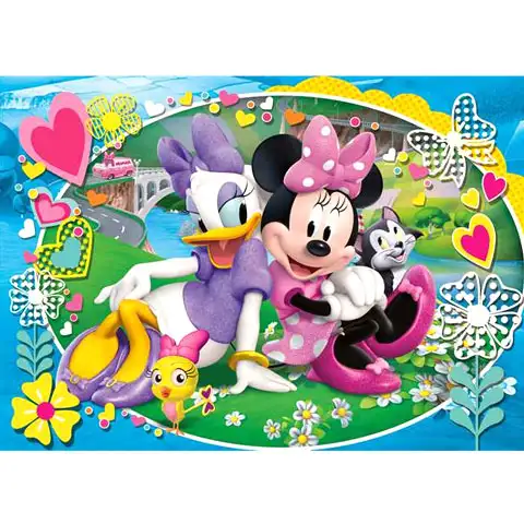 Minnie és Daisy 104 db-os maxi puzzle - Clementoni kép 2
