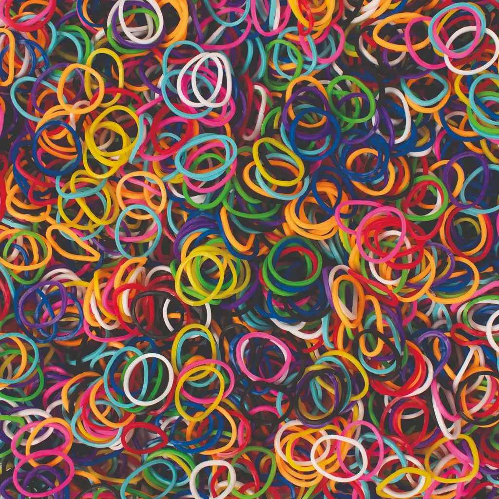 PlayBox: Színes mini befőttes gumi szett karkötő készítéshez 5000db-os