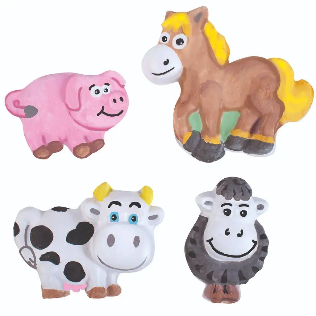 PlayBox: A farm állatai gipszkiöntő forma 17x17cm kép 2