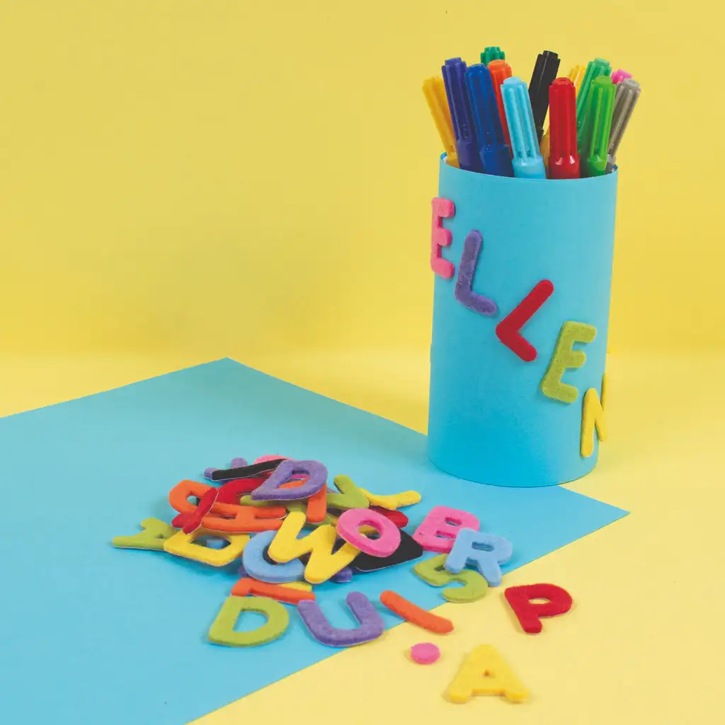 PlayBox: Öntapadós filc betűk és számok 500 db-os szett kép 3