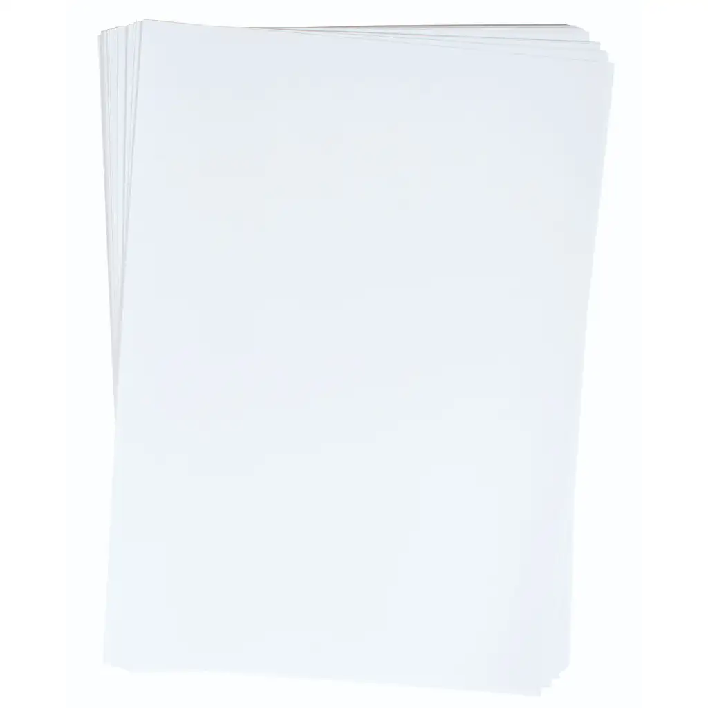 PlayBox: Fehér kartonpapír A/4-es 25 db-os szett 180gr