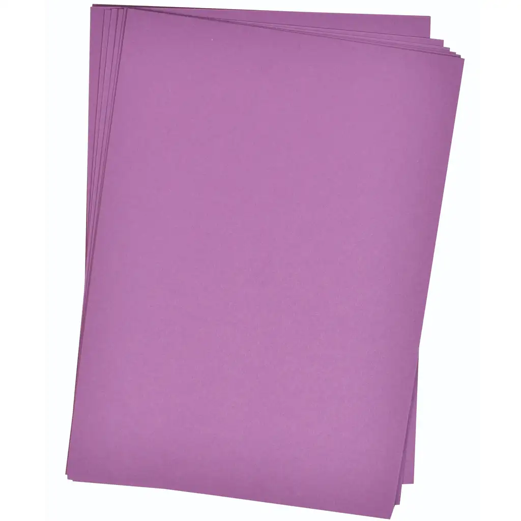 PlayBox: Lila kartonpapír szett A/4-es 25 db-os szett 180gr