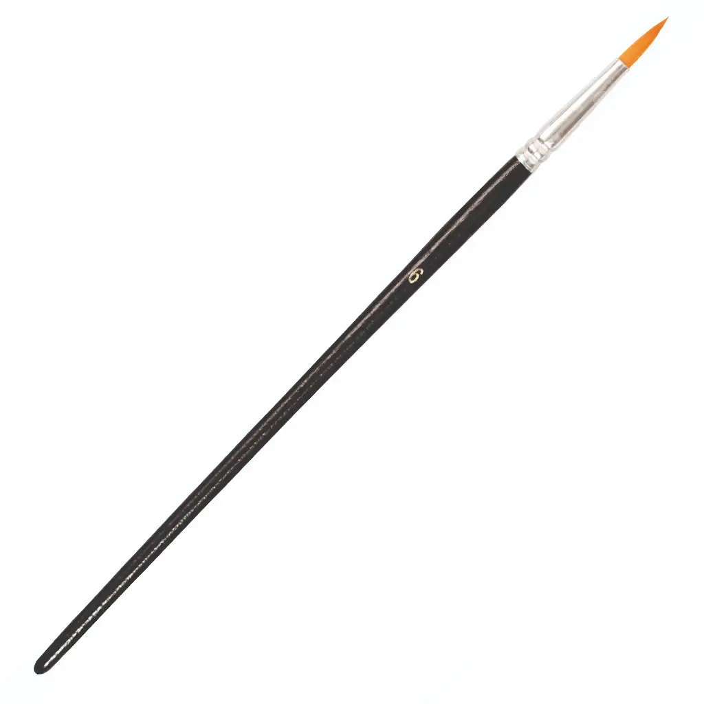 PlayBox: Műszőr kerek fejű ecset 6-os méret