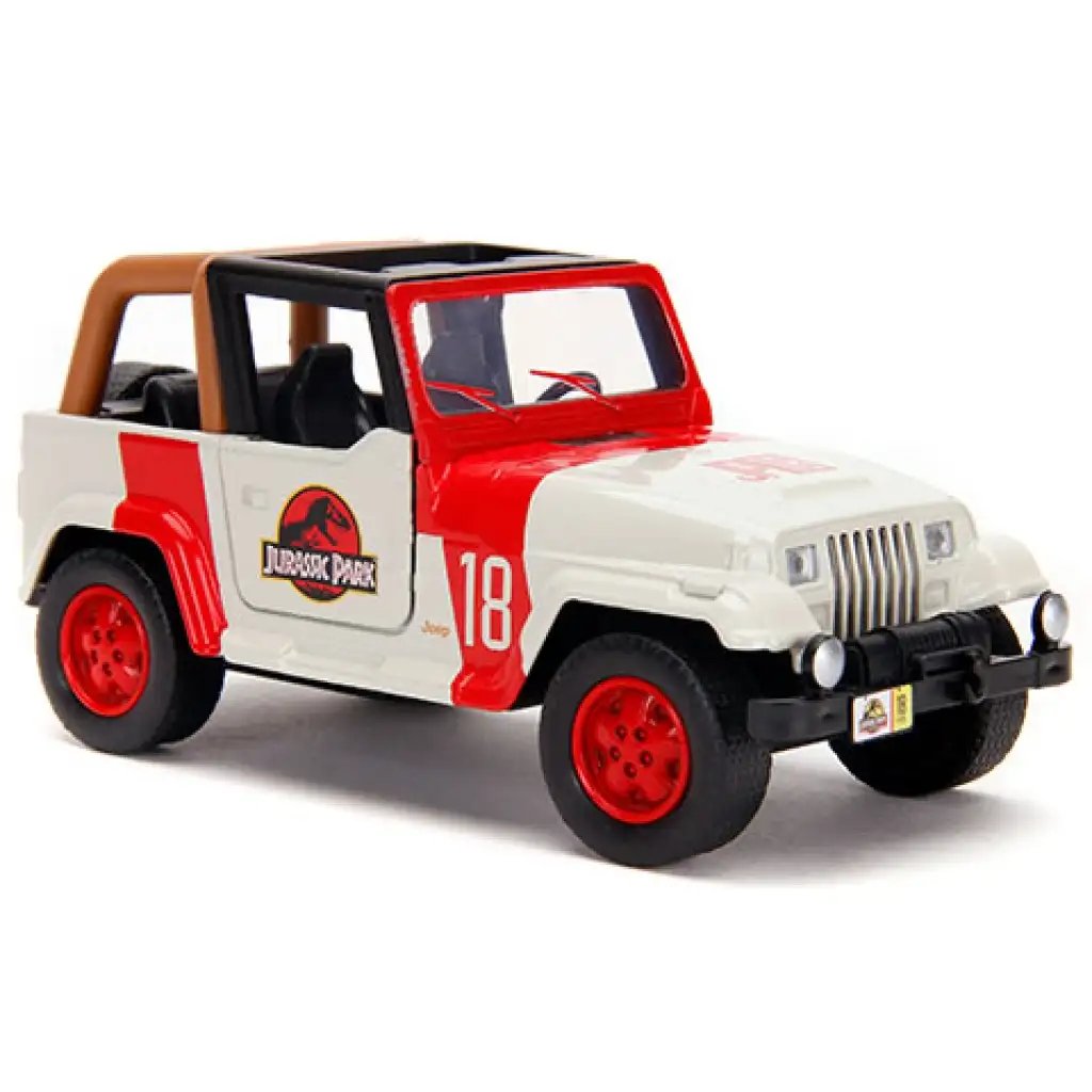 Jurassic World: Jurassic Park Jeep Wrangler 1/32 - Simba Toys kép 2
