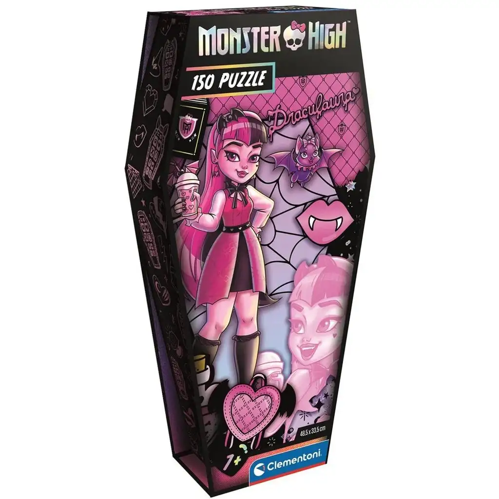 Monster High Draculaura 150 db-os puzzle - Clementoni kép 2