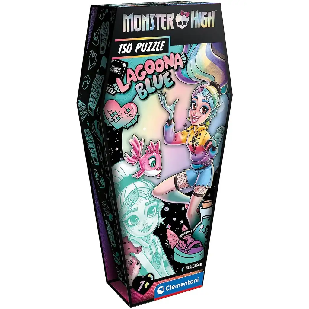 Monster High Lagoona Blue 150 db-os puzzle - Clementoni kép 2