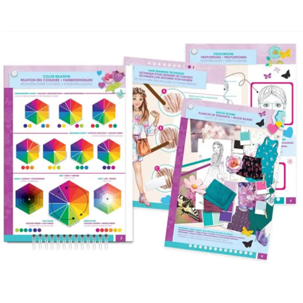 Make it Real: Divattervezői vázlatfüzet kiegészítőkkel - Romantikus ruhák kép 3