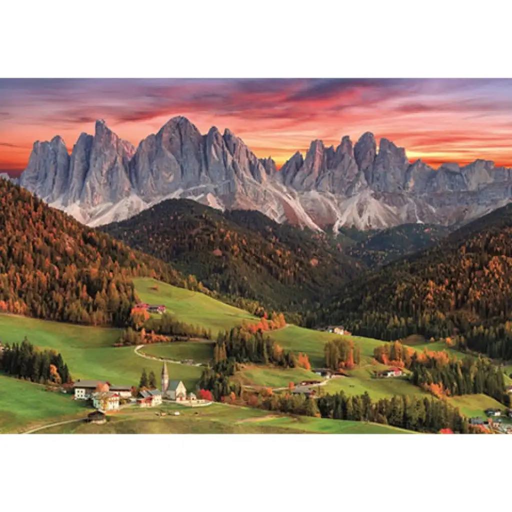 Val Di Funes, Olaszország HQC puzzle 2000db-os - Clementoni kép 2
