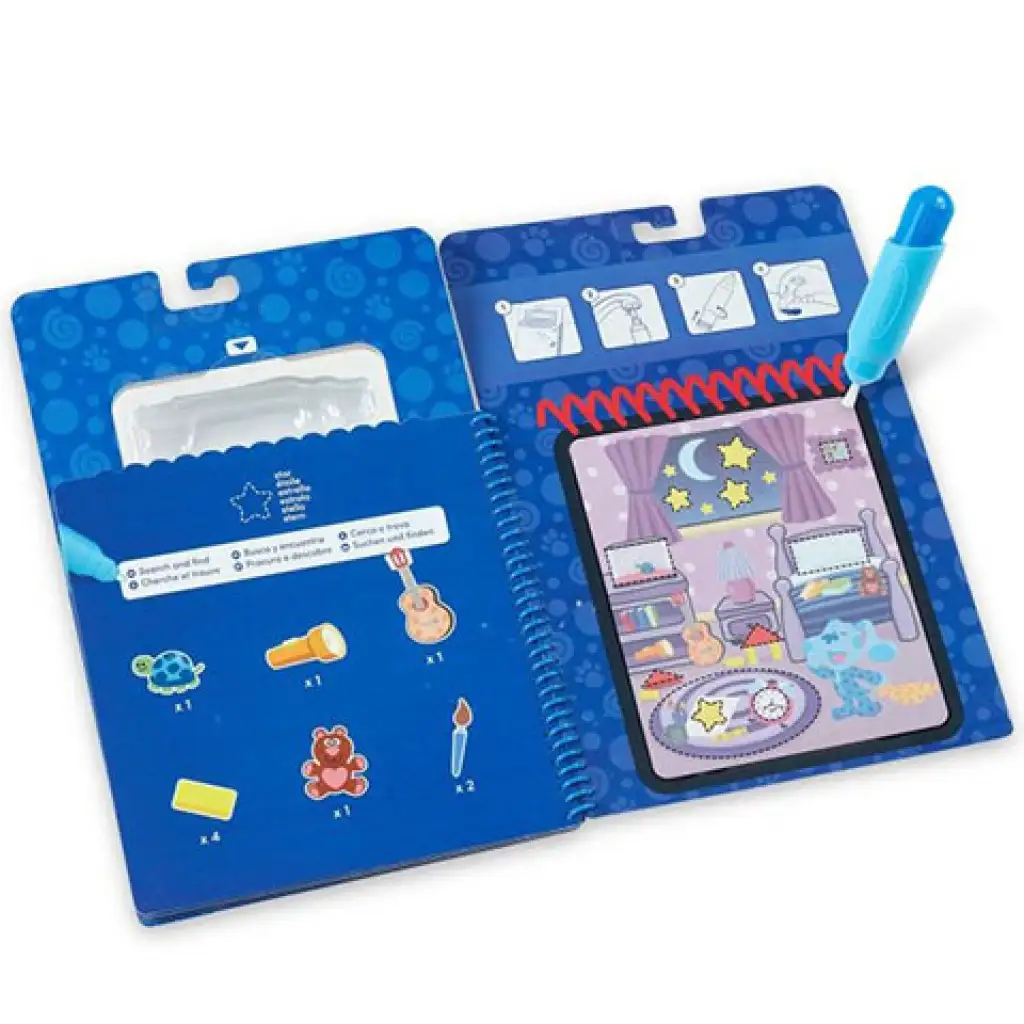 Melissa & Doug: Azúrkék formák rajzolás vízzel kreatív játék kép 3