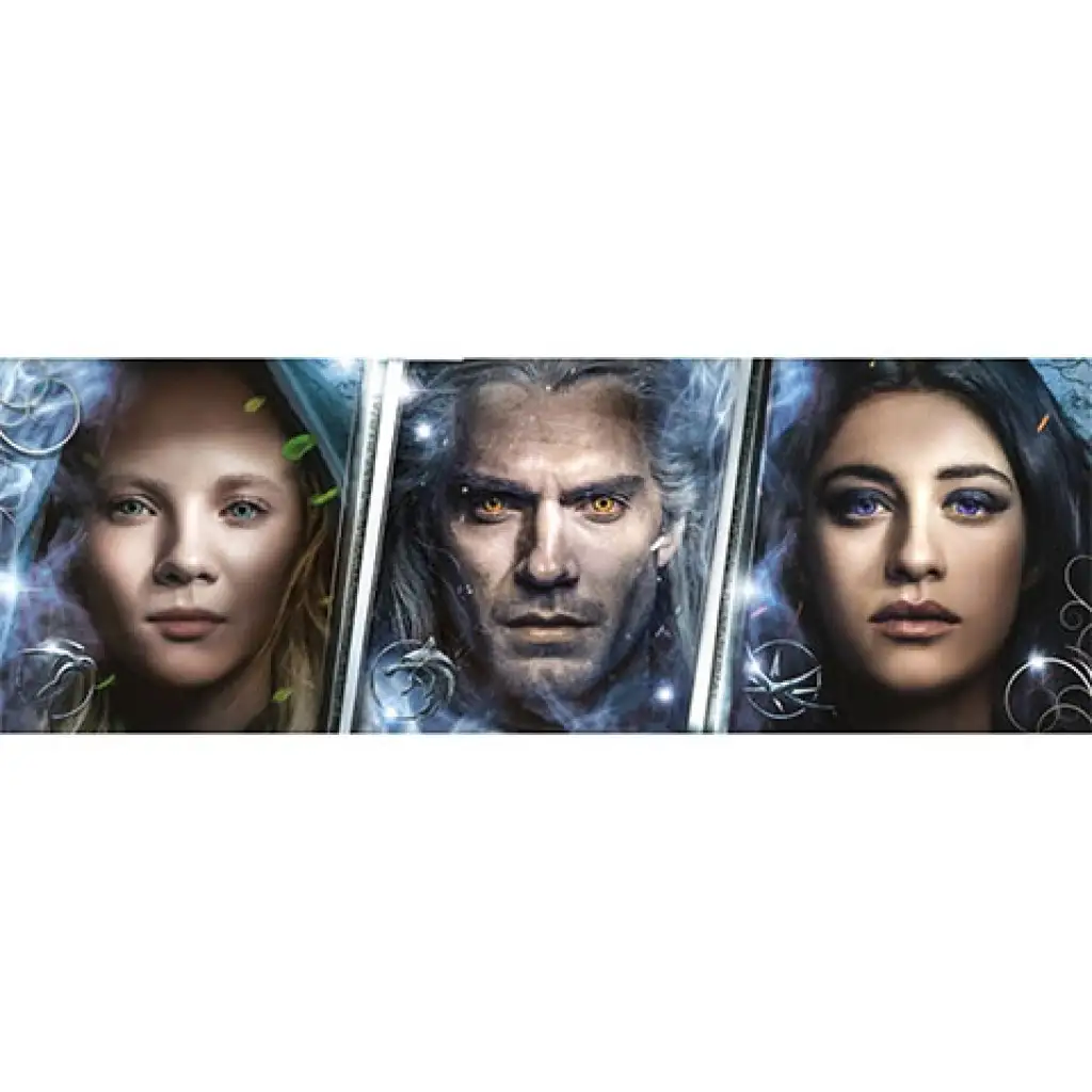 Witcher: Vaják 1000db-os panoráma puzzle - Clementoni kép 2