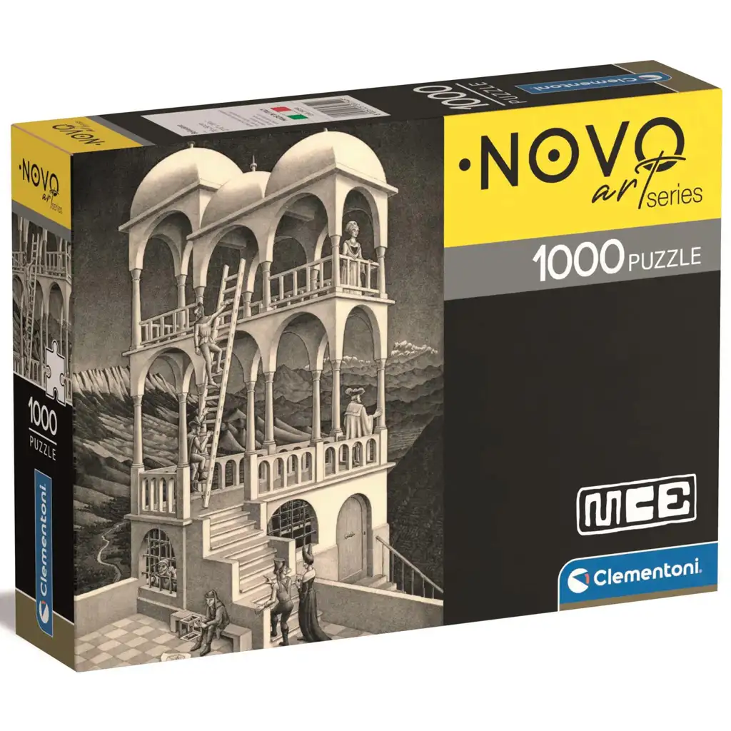 Novo Art: M. C. Escher - Belvedere 1000 db-os puzzle - Clementoni