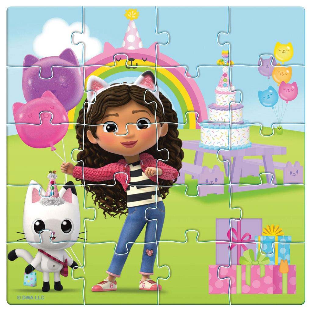 Luna: Gabi babaháza mintás 3x20db-os mágneses puzzle kép 3