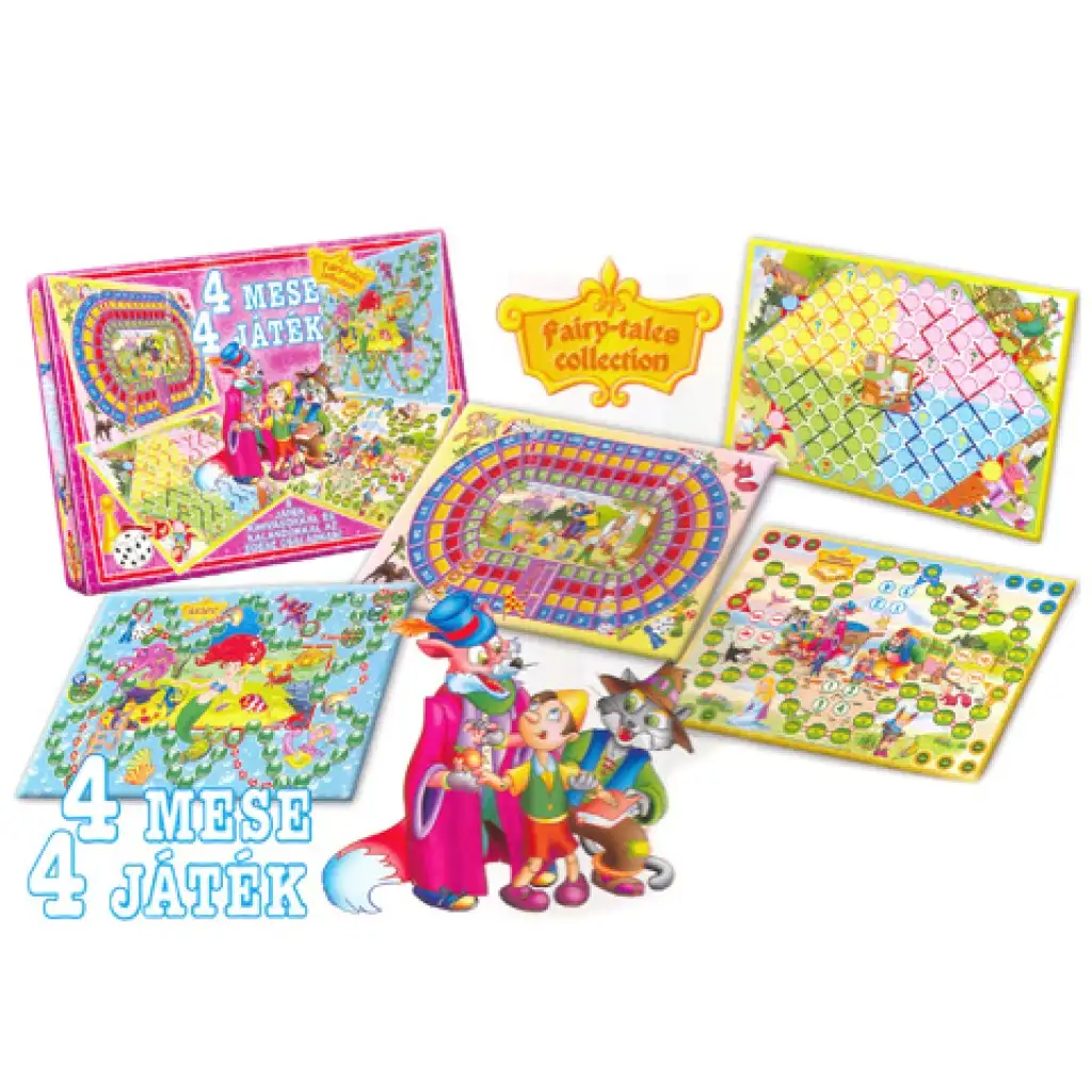 4 legjobb mesés társasjáték - D-Toys