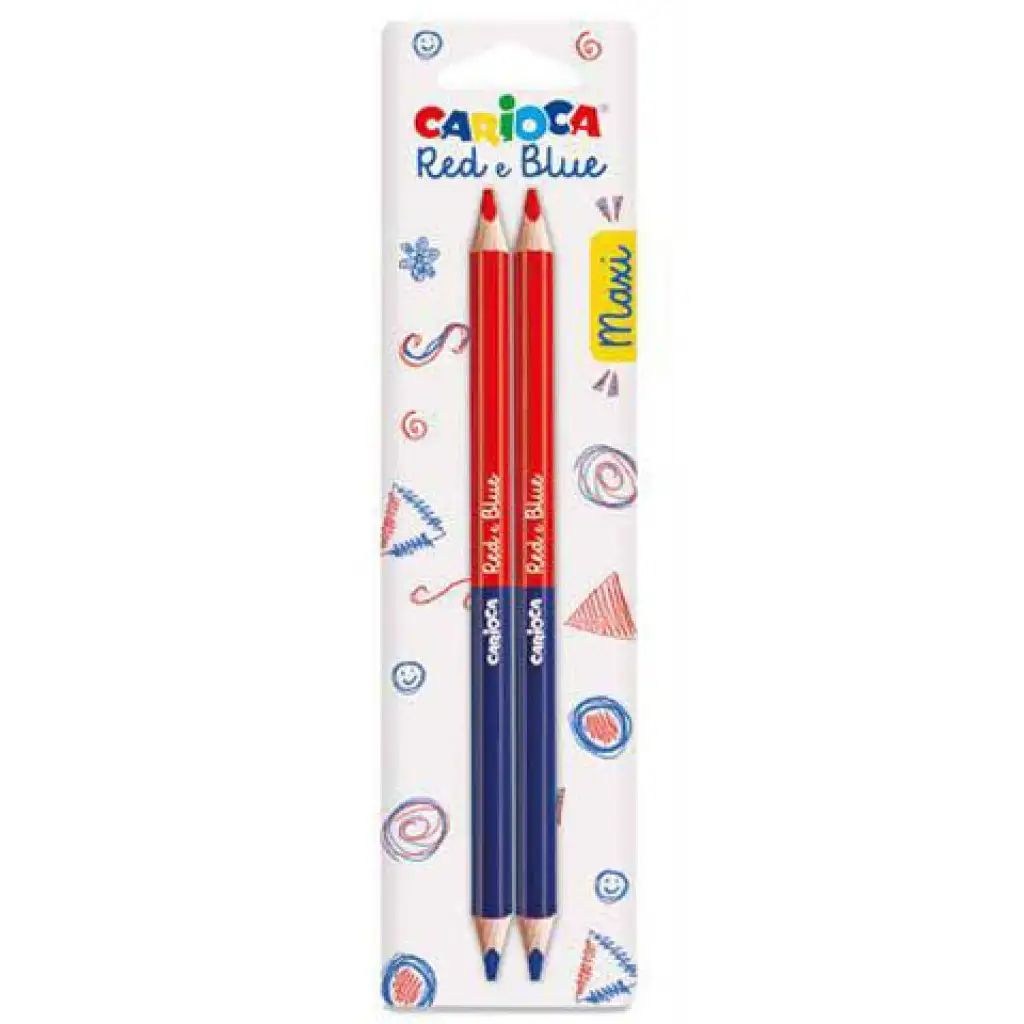 Red & Blue Maxi kék-piros postairón 2db-os szett - Carioca