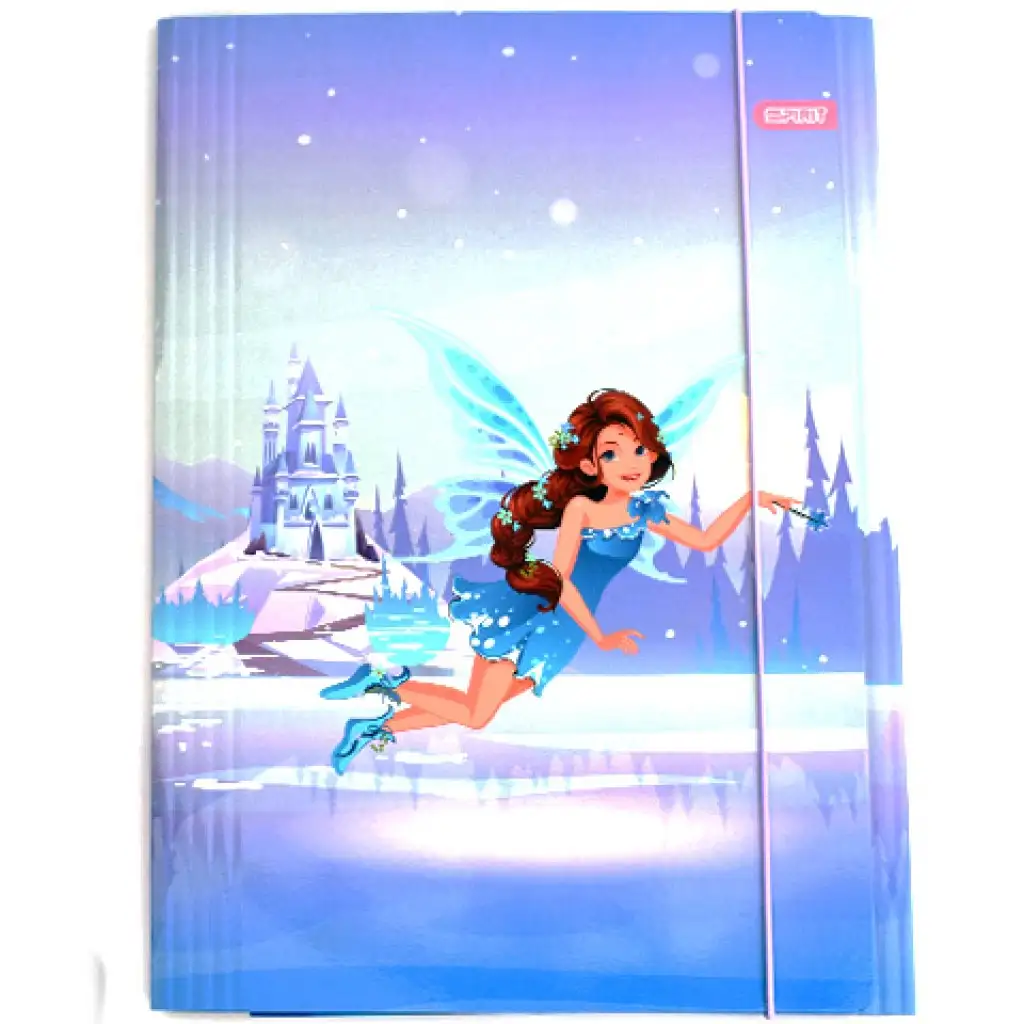 Spirit: Fairy tündér mintás gumis mappa A/4-es méretben