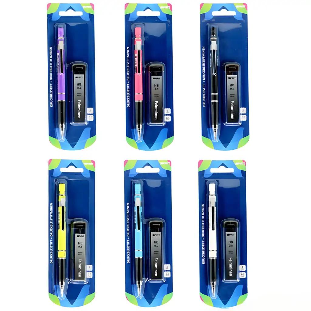 Spirit: Technoline 100 mechanikus töltőceruza 0,5mm HB graftbéllel