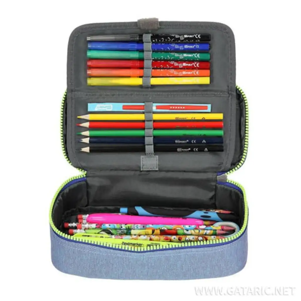 Spirit: Farmerszín ovális tolltartó 23x10x5,5cm kép 4