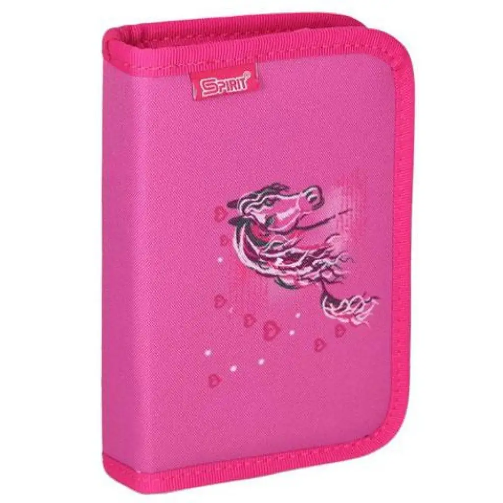 Spirit: Lovas 3D mintás ergonomikus 5db-os iskolatáska szett LED-es világítással 34x22x41cm kép 6