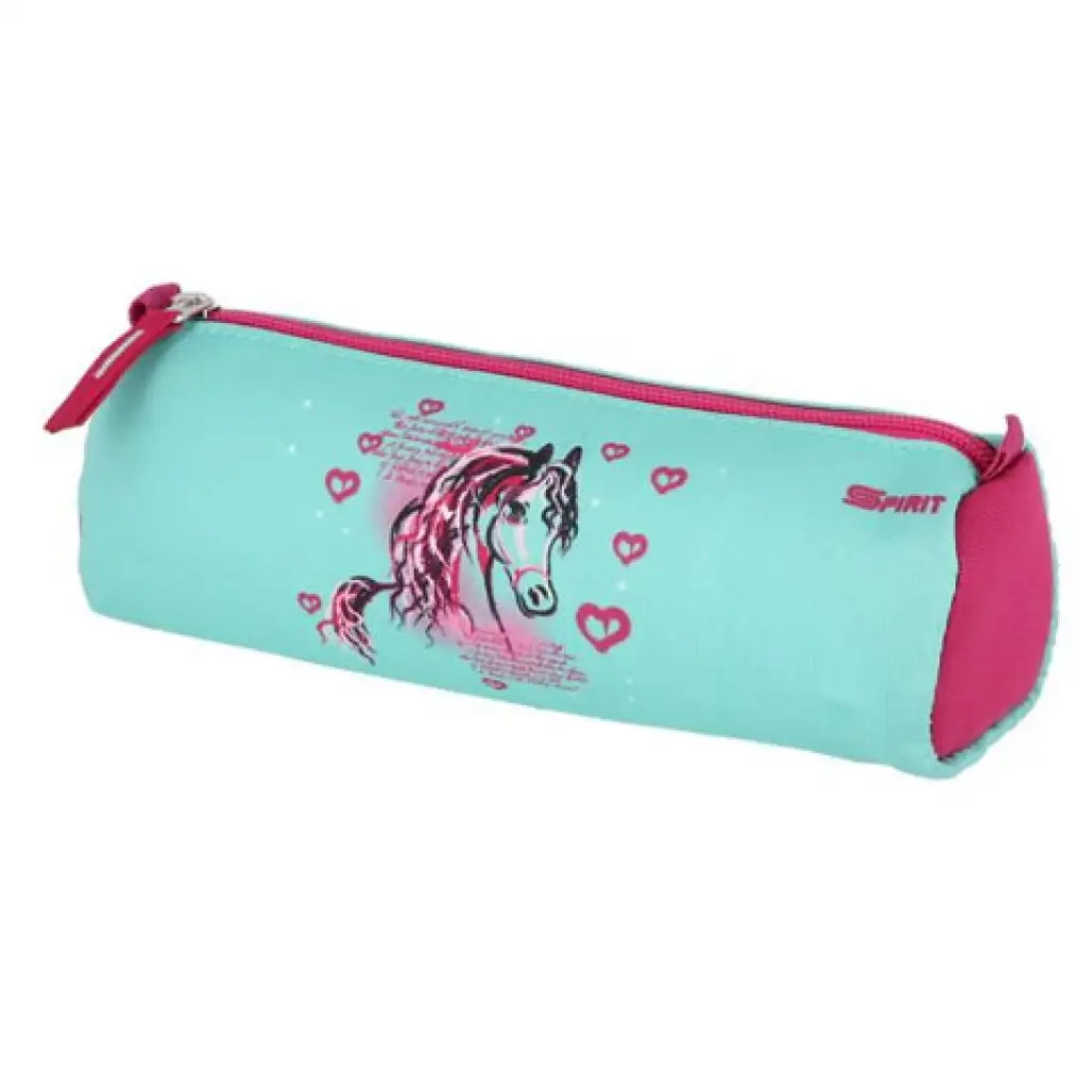 Spirit: Lovas kék-pink 5db-os iskolatáska szett kiegészítőkkel LED fénnyel kép 4